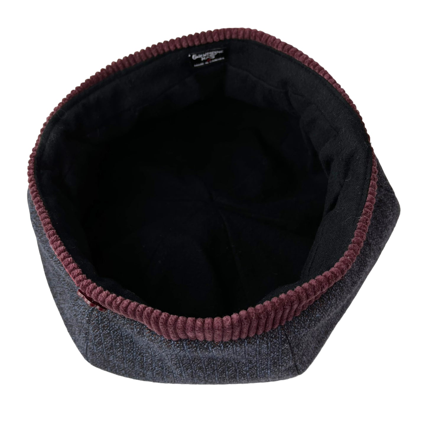 Bella Beret Wool Tam Large Blue