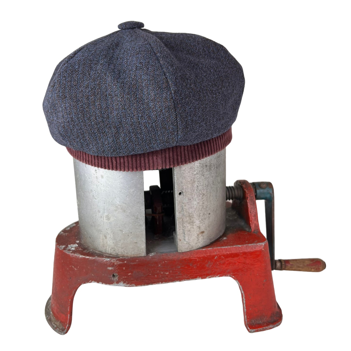 Bella Beret Wool Tam Large Blue