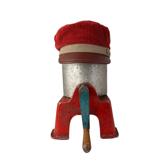 Rust Red Cordy Peak Cap Size Large