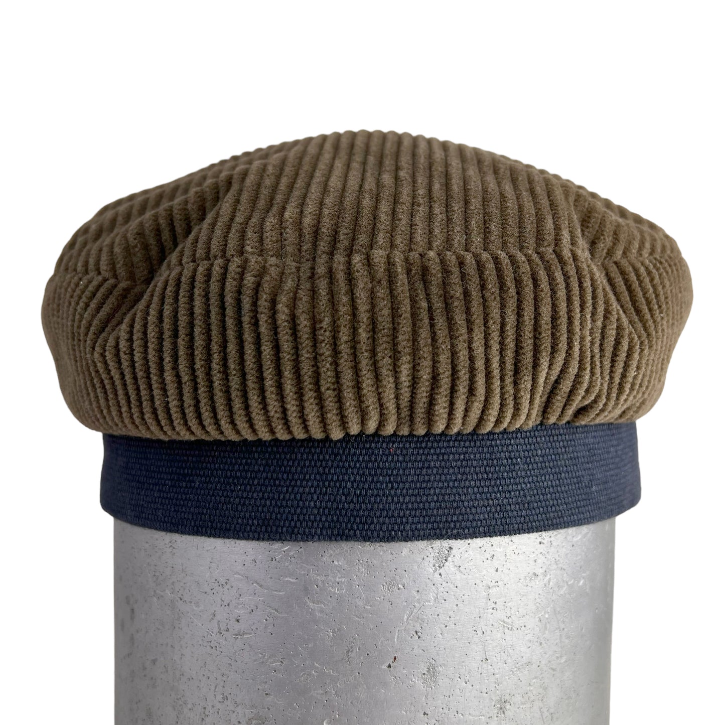 Army Olive Green Cordy Peak Cap Size Large