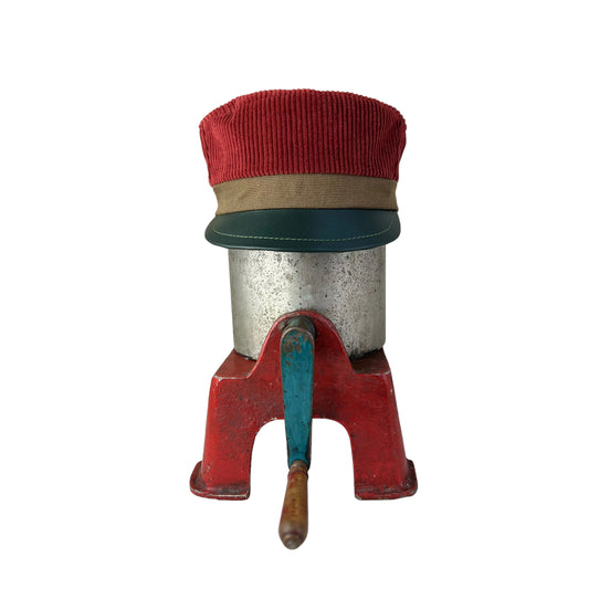 Rust Red Cordy Peak Cap Size X Large
