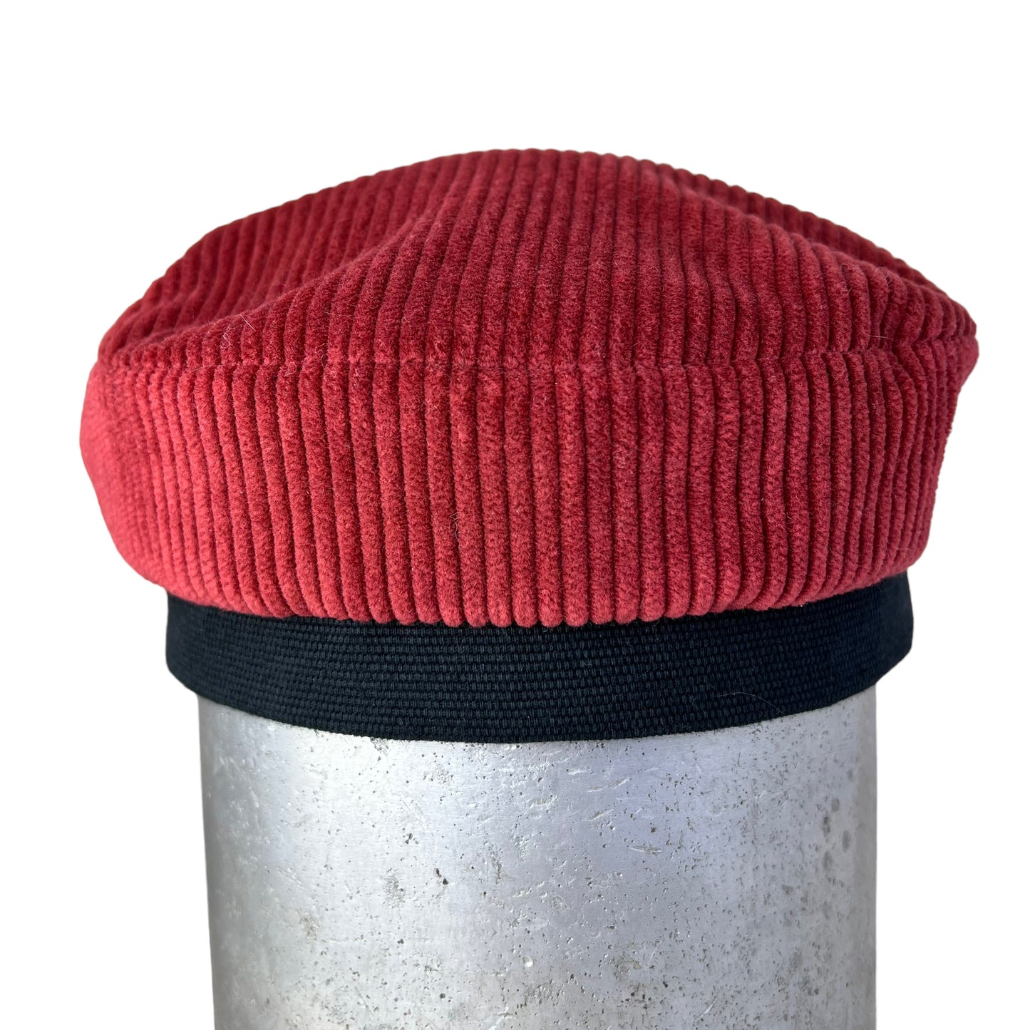 Rust Red Cordy Peak Cap Size Small