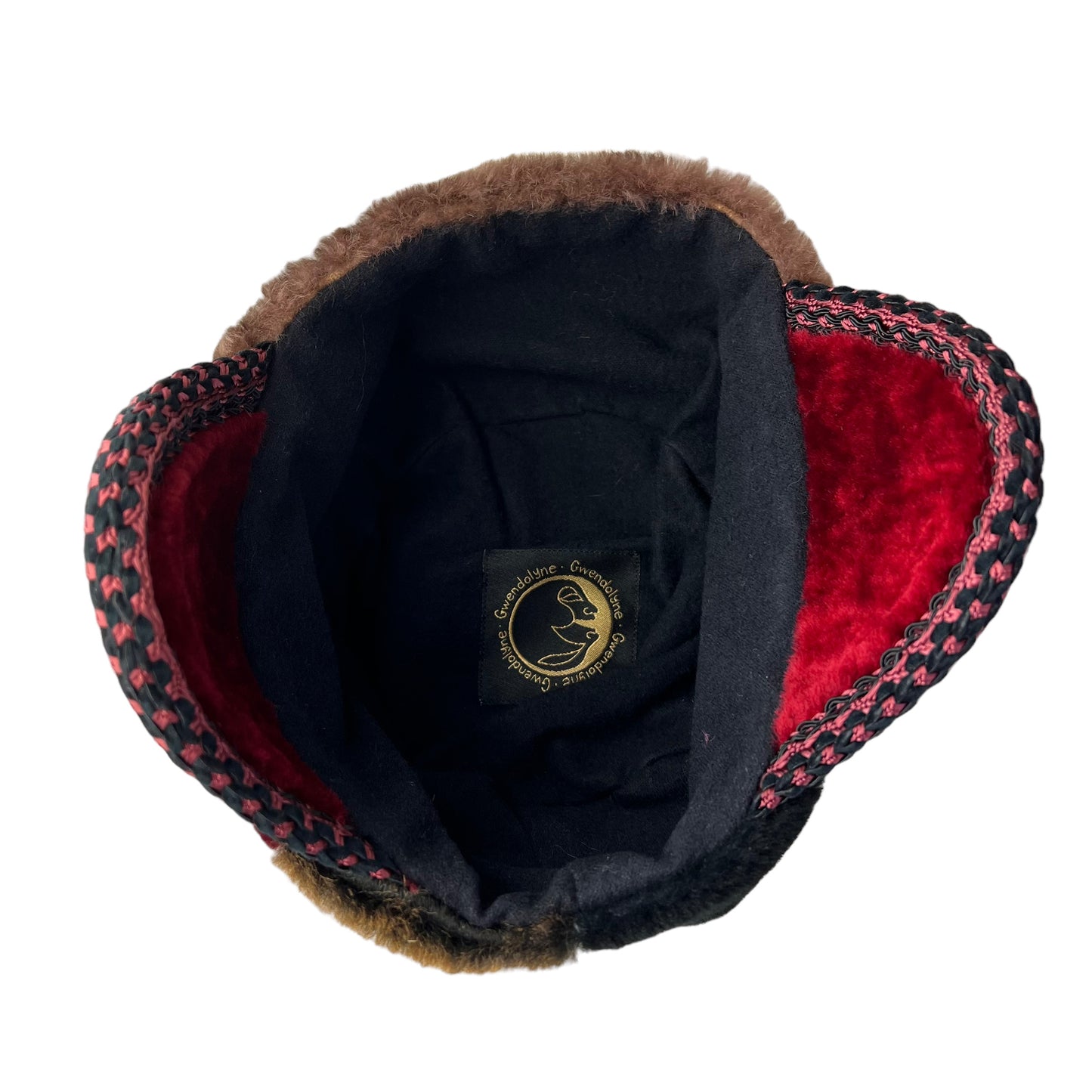 Fur Patchwork Ear Flap X Small Helmet Hat