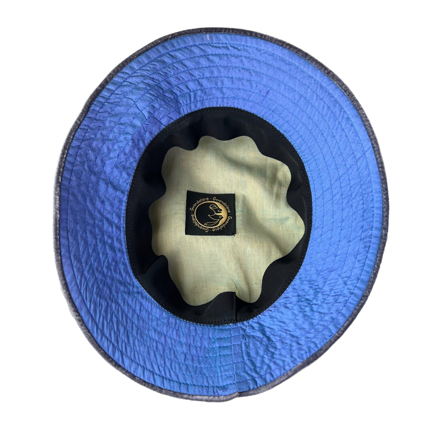 Garden Tea Evening Silk Hat Small Light Blue