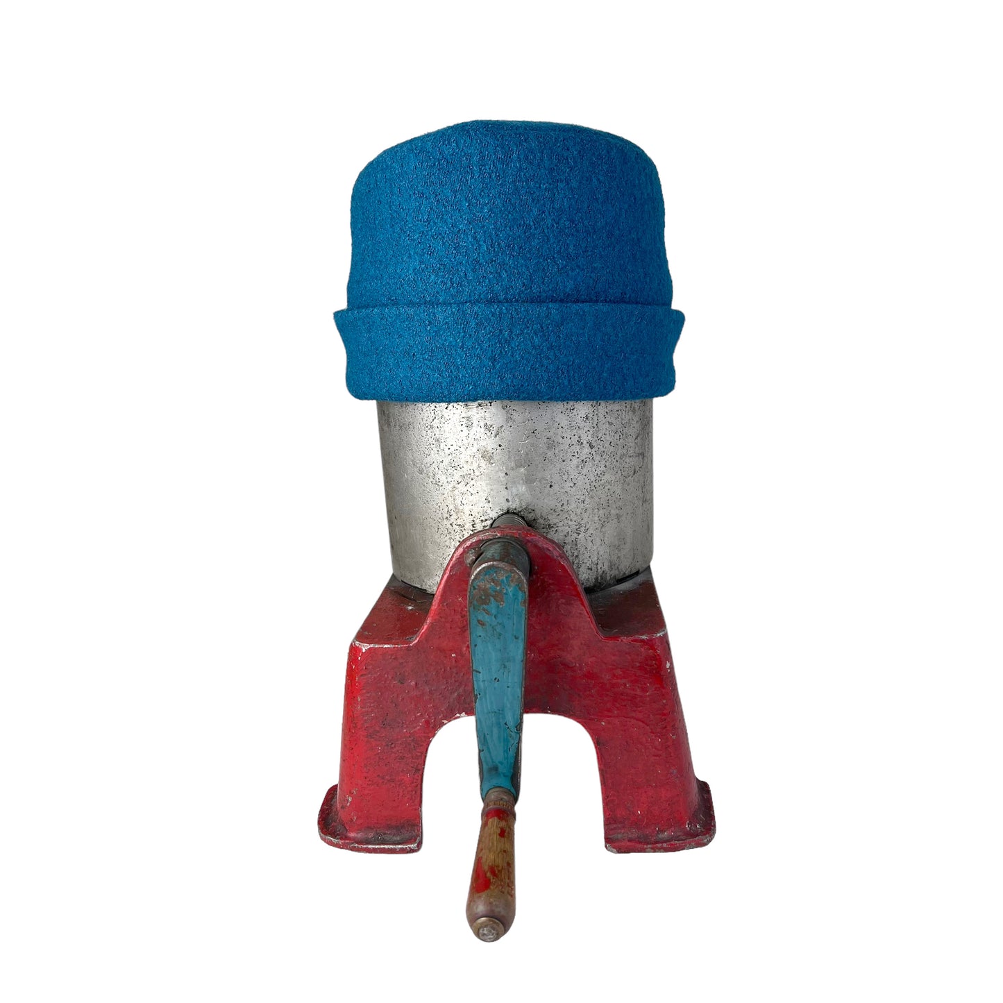Hedy Wool Pillbox Hat X Small Turquoise