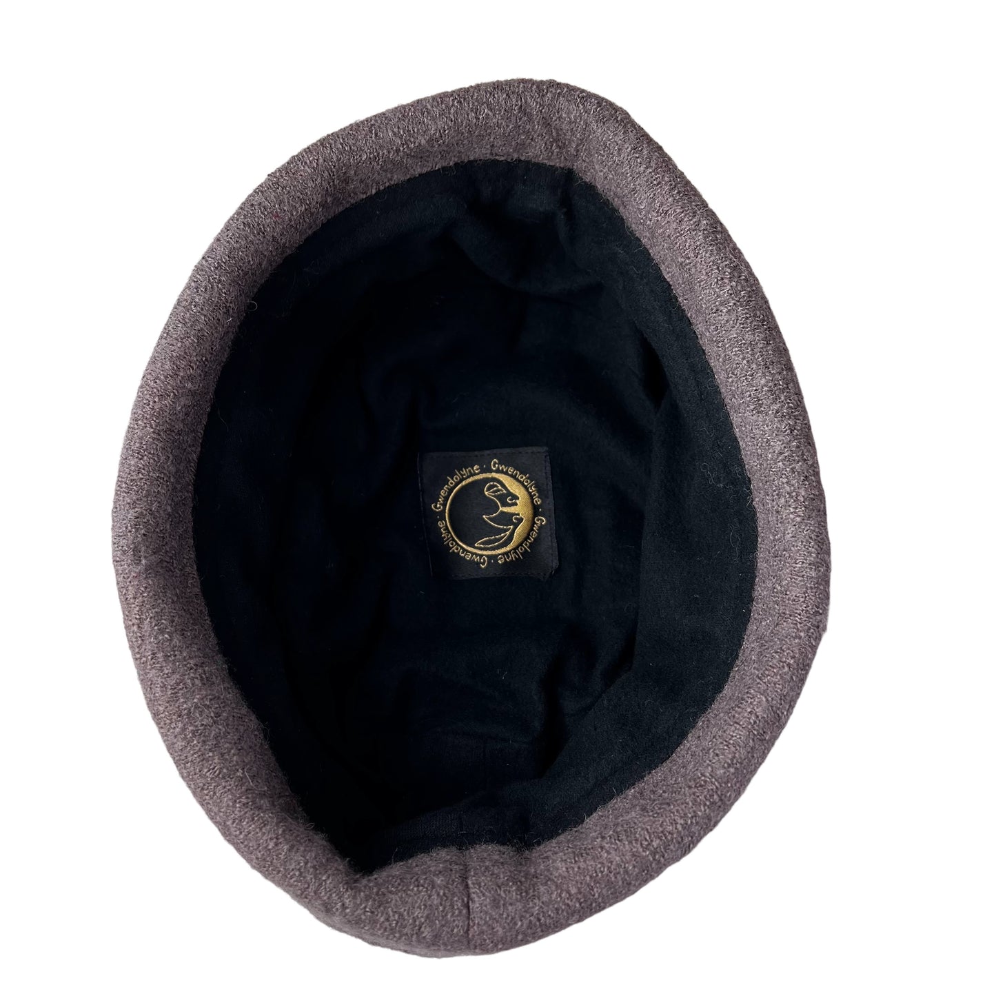 Hedy Wool Pillbox Hat Large Taupe