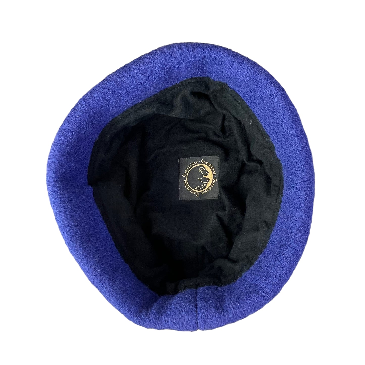 Hedy Wool Pillbox Hat X Small Royal Blue
