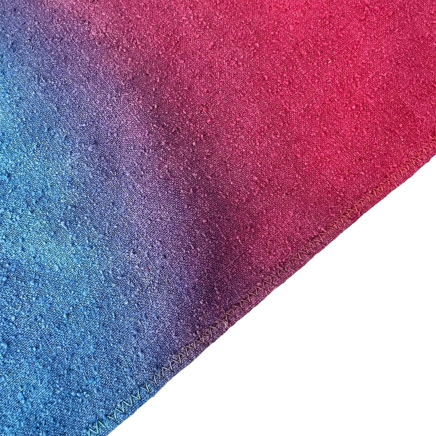 Silk Shawl Wrap Scarf Hand Dyed Pink Blue Red
