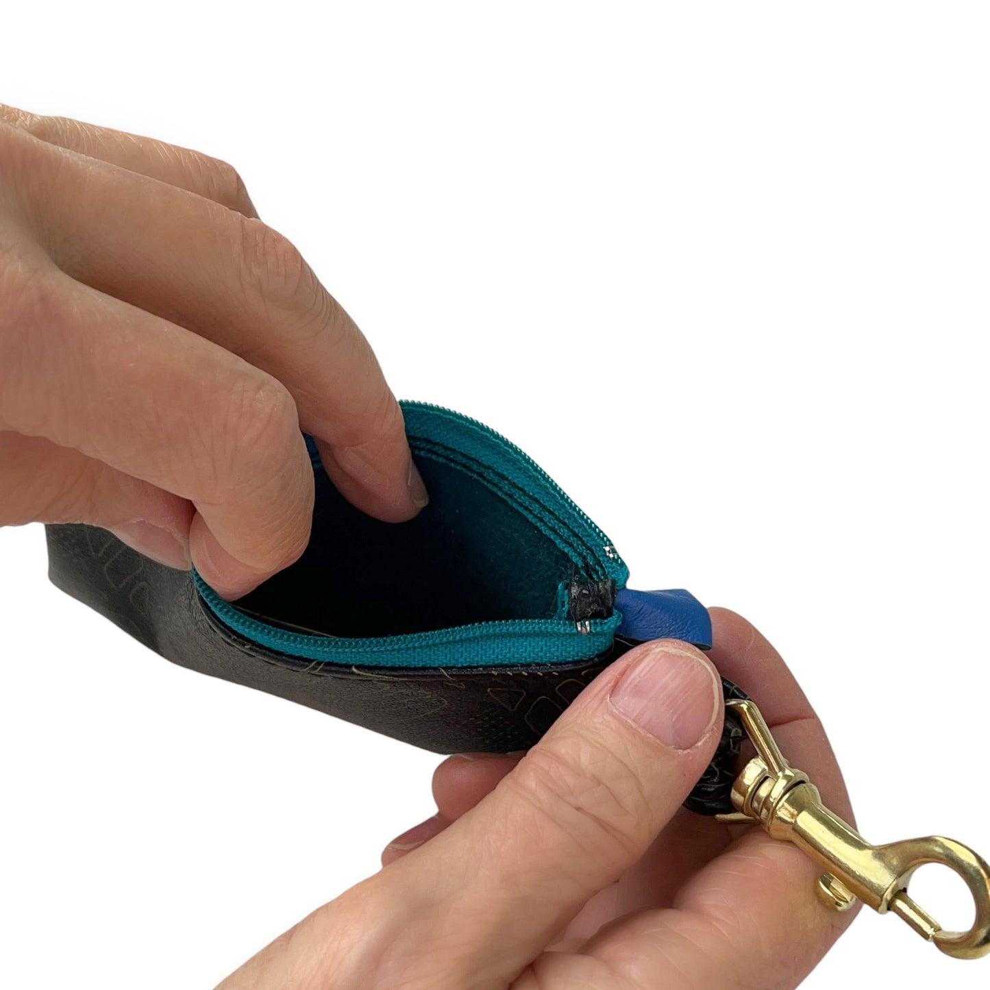 Hope Teal Green - Positive Change Hook Zipper Purse Edition #04/22