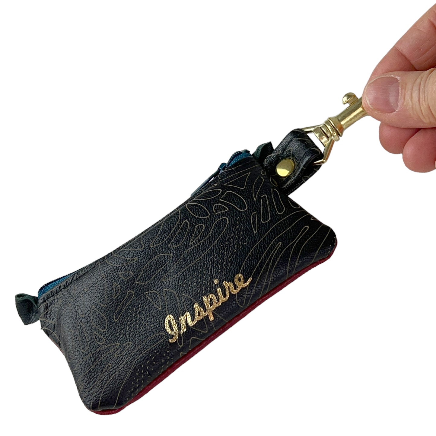 Inspire Red - Positive Change Hook  ZipperPurse Edition #01/22