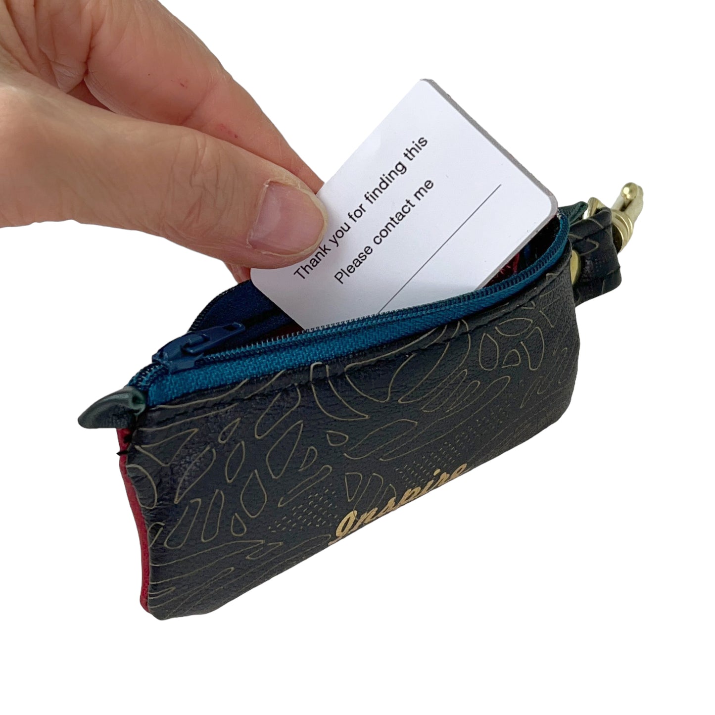 Inspire Red - Positive Change Hook  ZipperPurse Edition #01/22