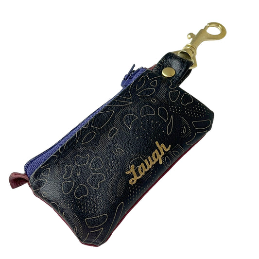 Laugh Red - Positive Change Hook Zipper Purse Edition #06/22