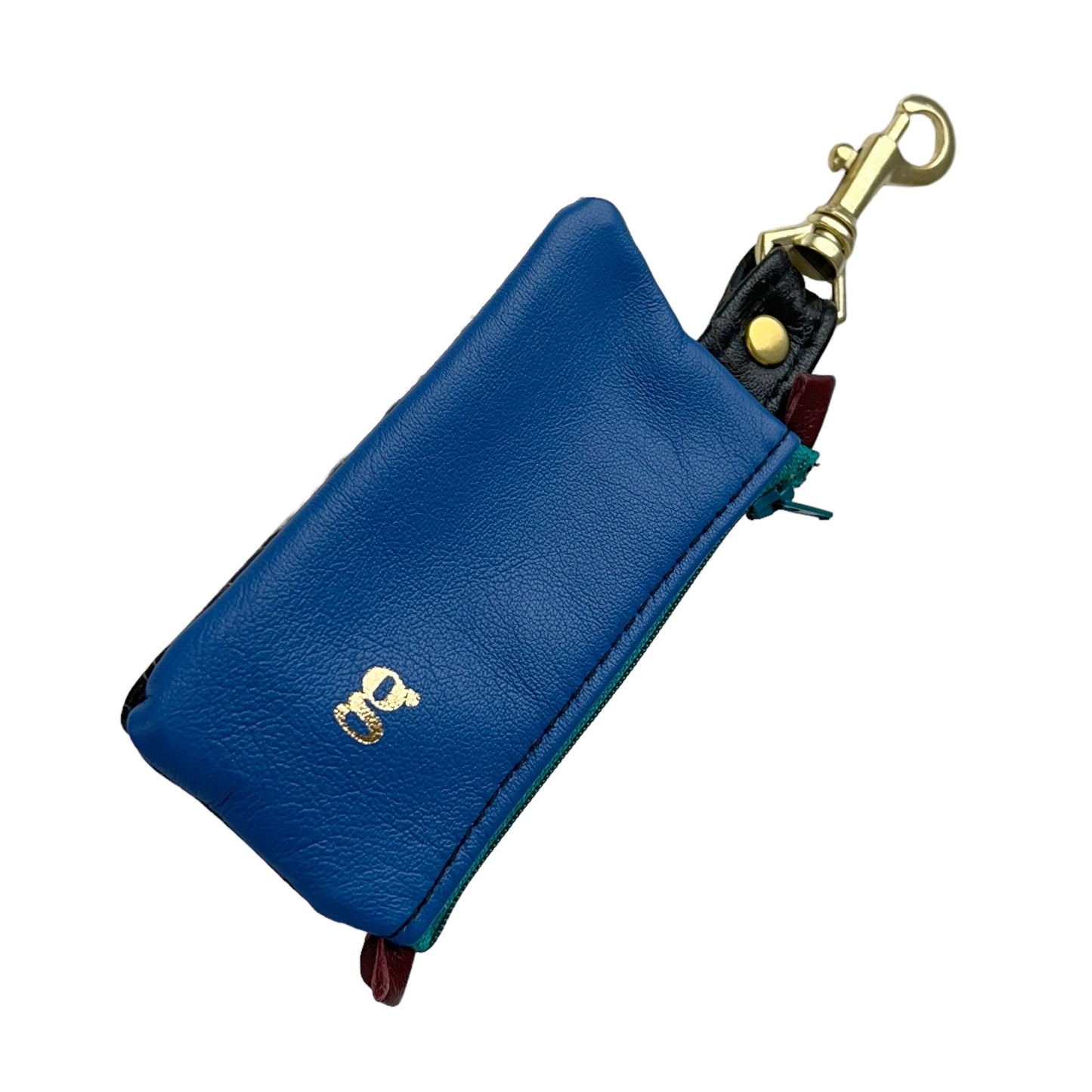 Spirit Blue- Positive Change Hook Zipper Purse  Edition #03/22