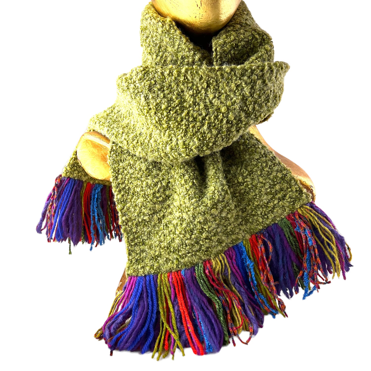 Boucle Wool Scarves