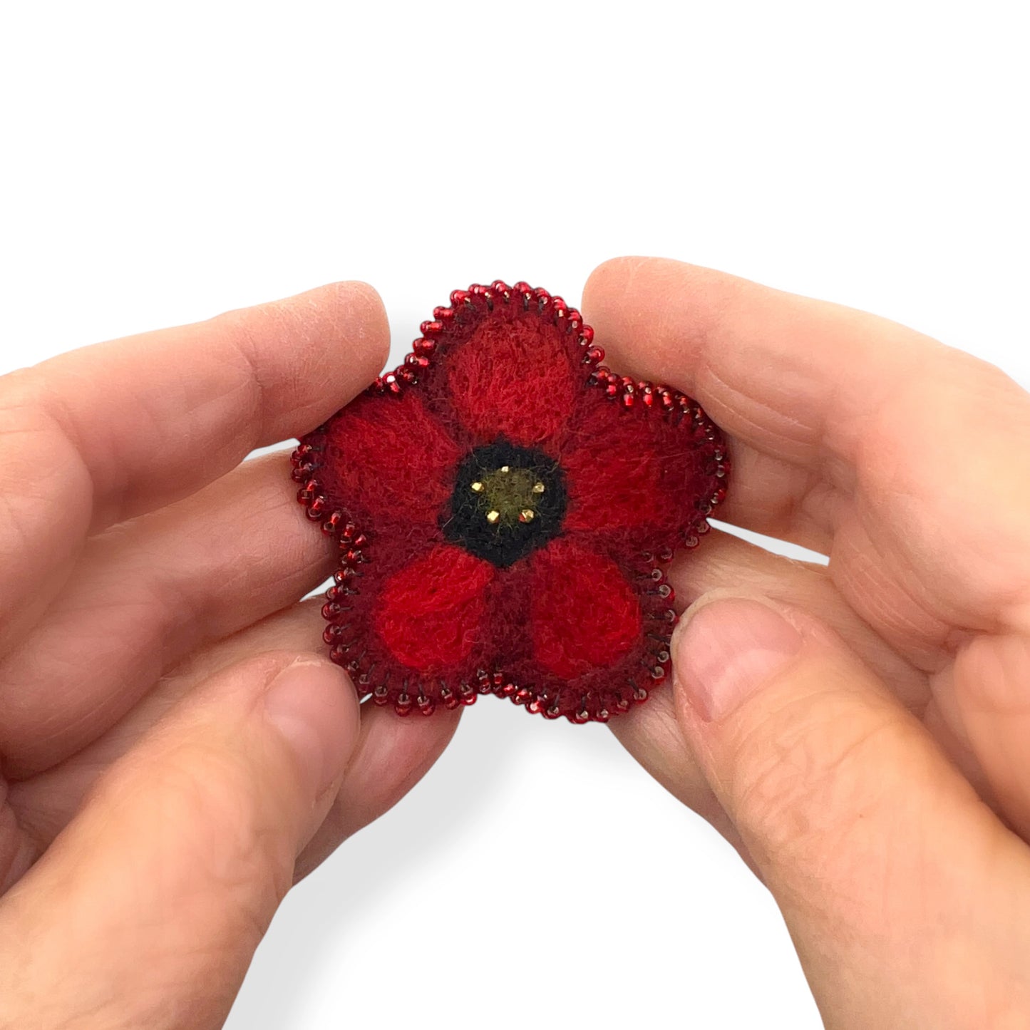 Red Fairy Flower Brooch edition #1