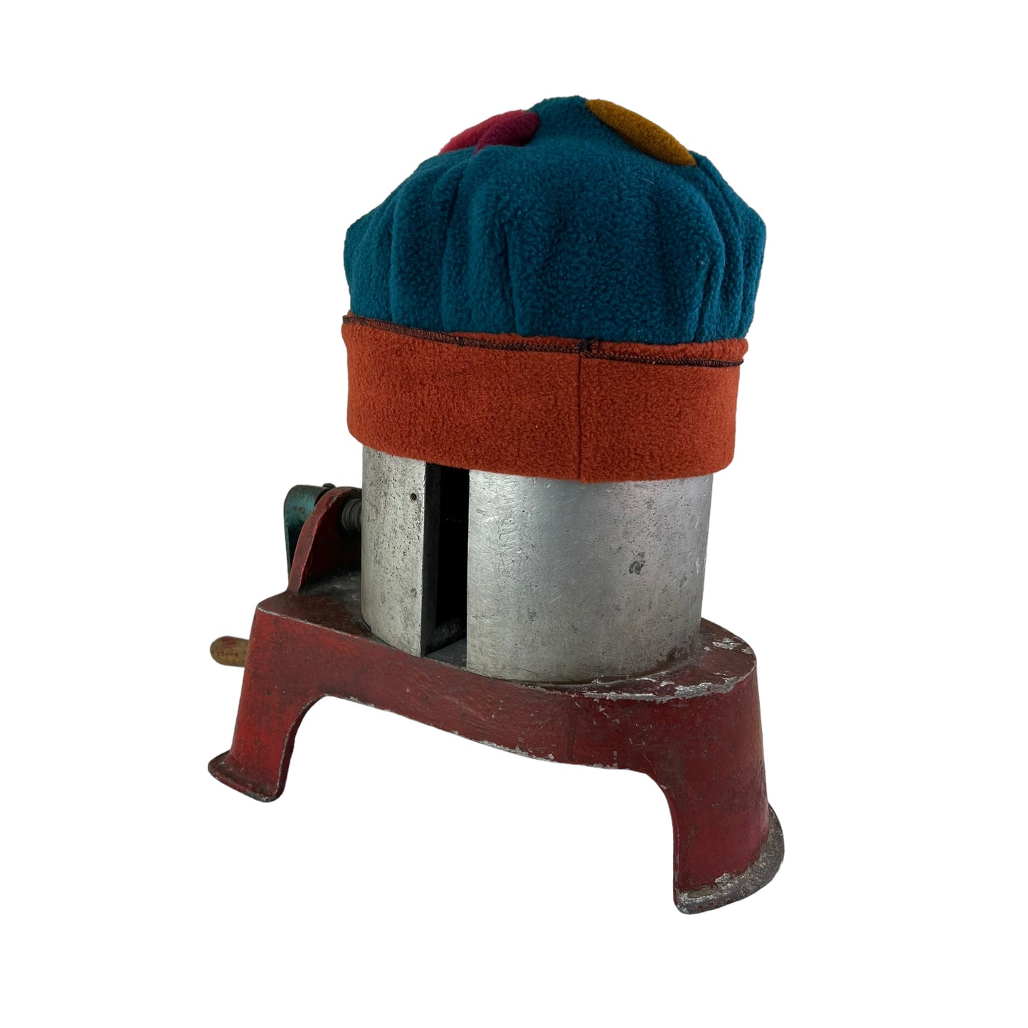 Polar Fleece Fun Hat Medium Rust Band