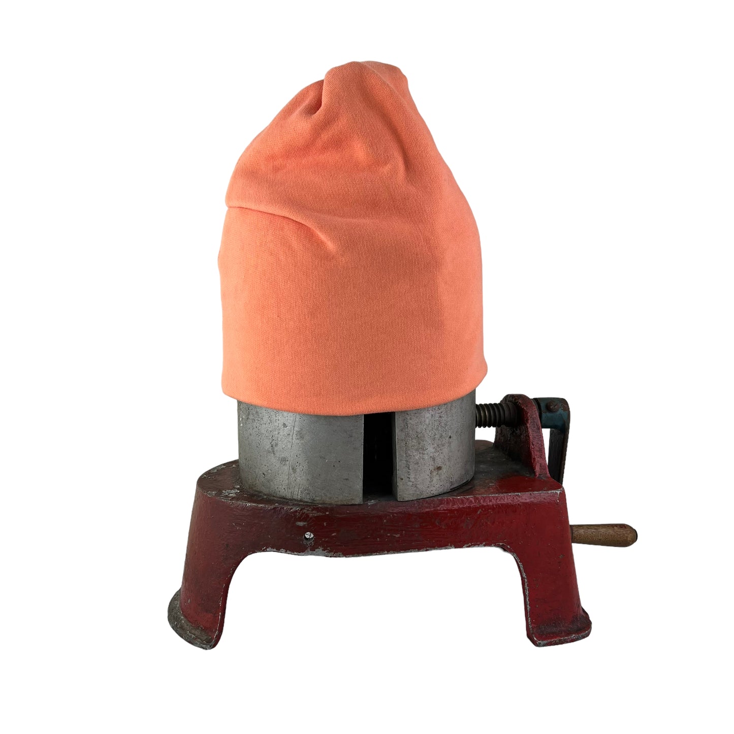 Finch Slouchy  Bird Toque Hat Apricot Orange