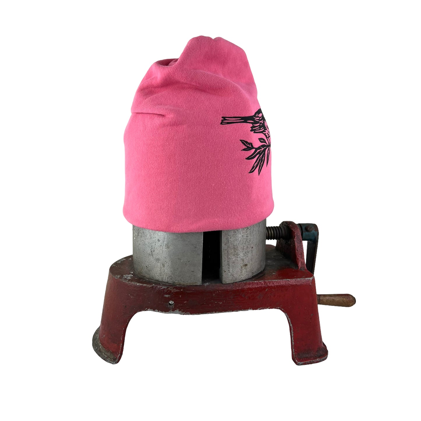 Warbler Slouchy Bird Toque Hat Pink