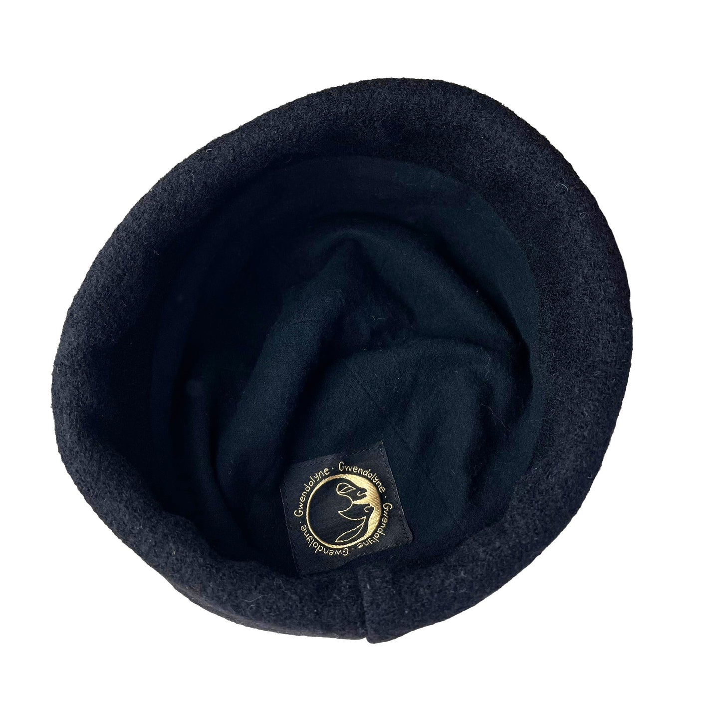 Beanie Wool Cap Slouchy Toque Small Royal Blue Black