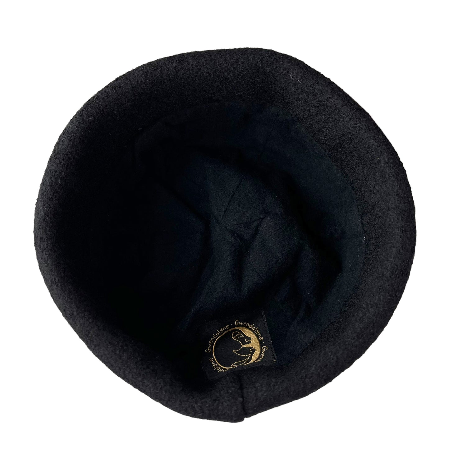 Beanie Wool Cap Slouchy Toque Small Royal Blue Black