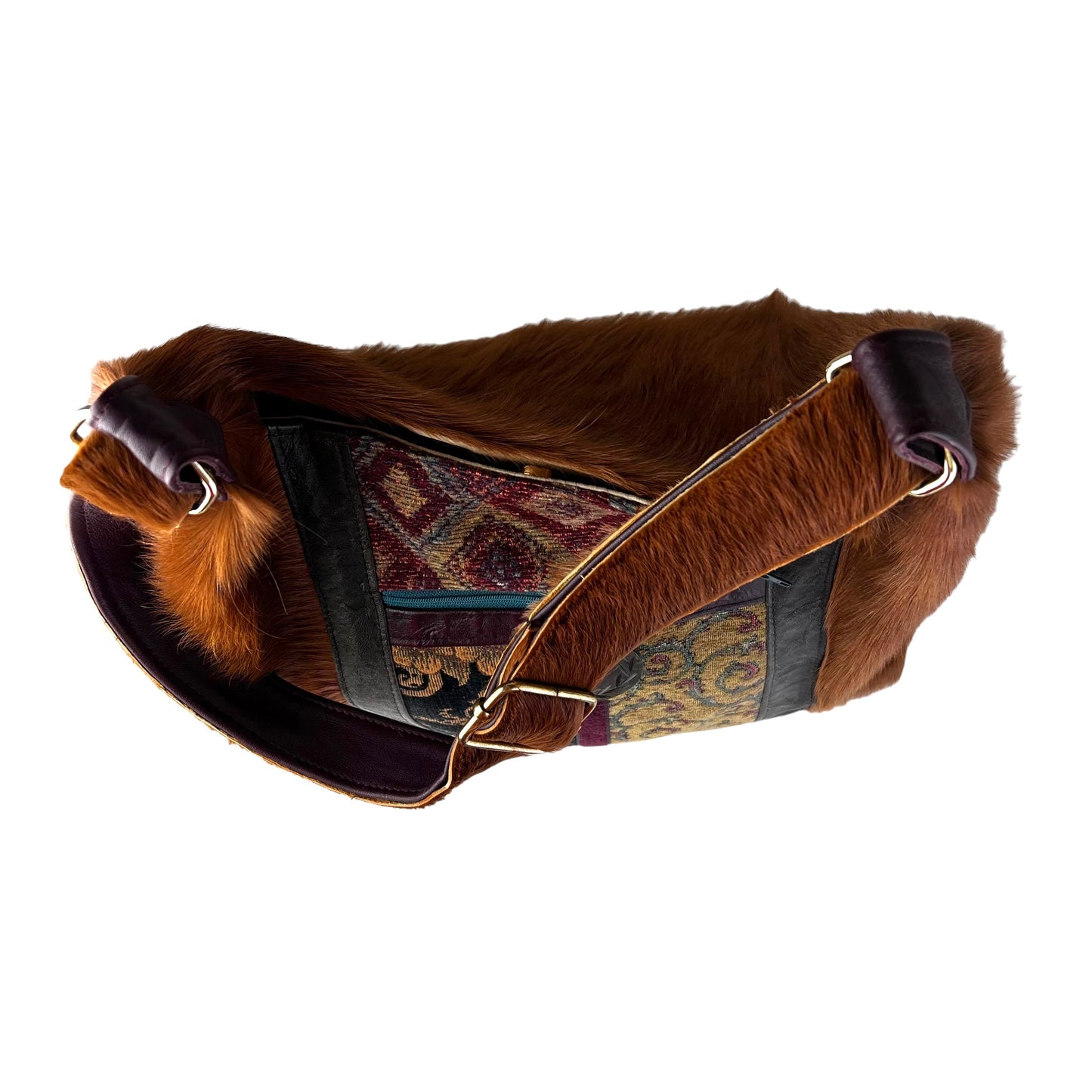 Genghis Khan Leather Shoulder Bag