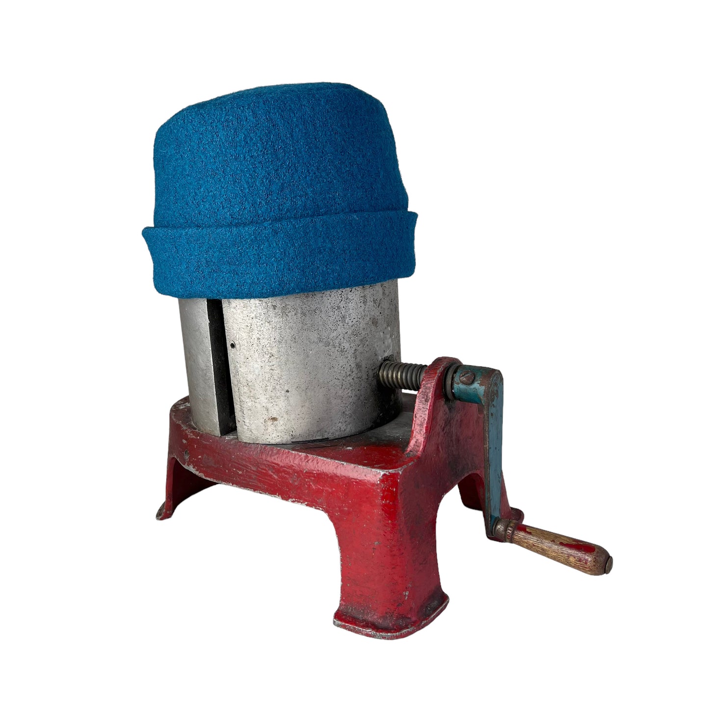 Hedy Wool Pillbox Hat X Small Turquoise